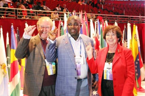 Sir Emeka Offor, the first Rotary International Polio Ambassador to Nigeria