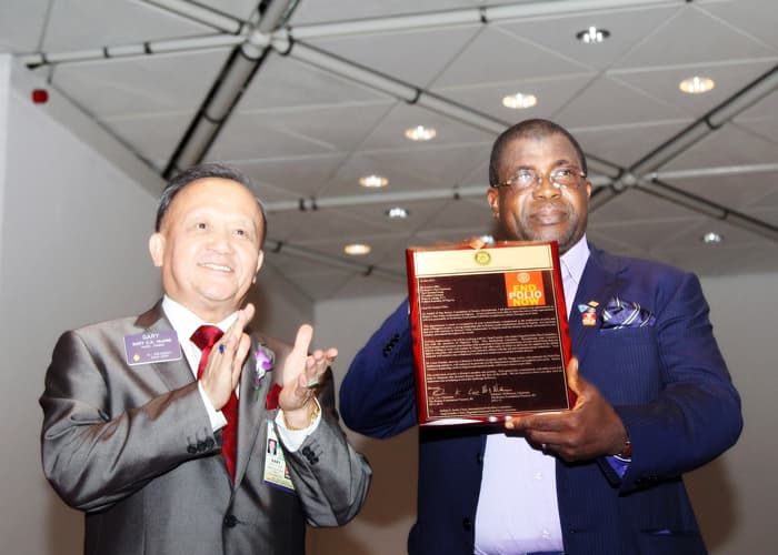 Sir Emeka Offor invested as Rotary International Polio Ambassador to Nigeria