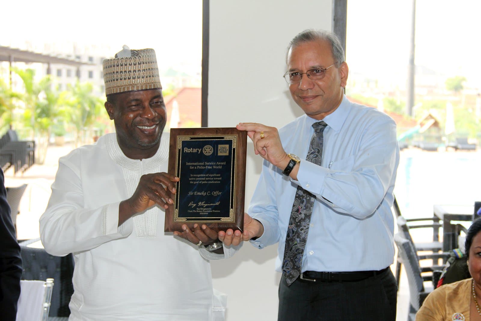 Sir Emeka Offor honoured by Rotary International in Abuja