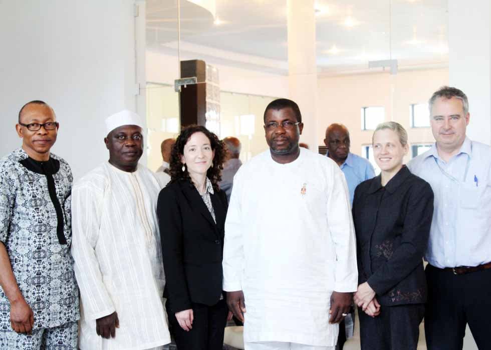The Carter Center delegation with Sir Emeka Offor