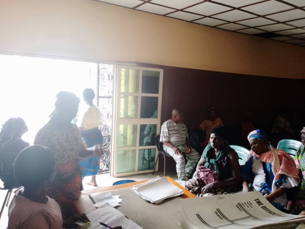 A consultation at a Sir Emeka Offor Foundation medical outreach in Anambra State