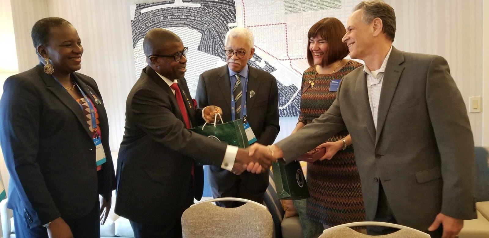 Sir Emeka Offor among Rotarians at the Rotary International assembly