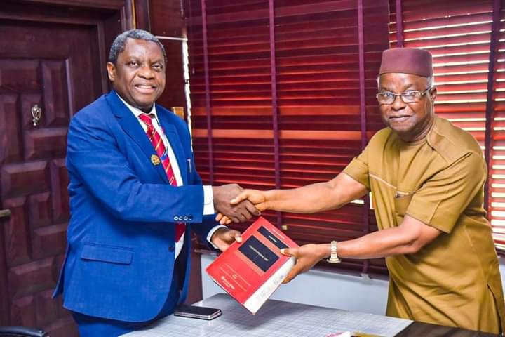 Law textbooks donated to the Faculty of Law, Nnamdi Azikiwe University, Awka