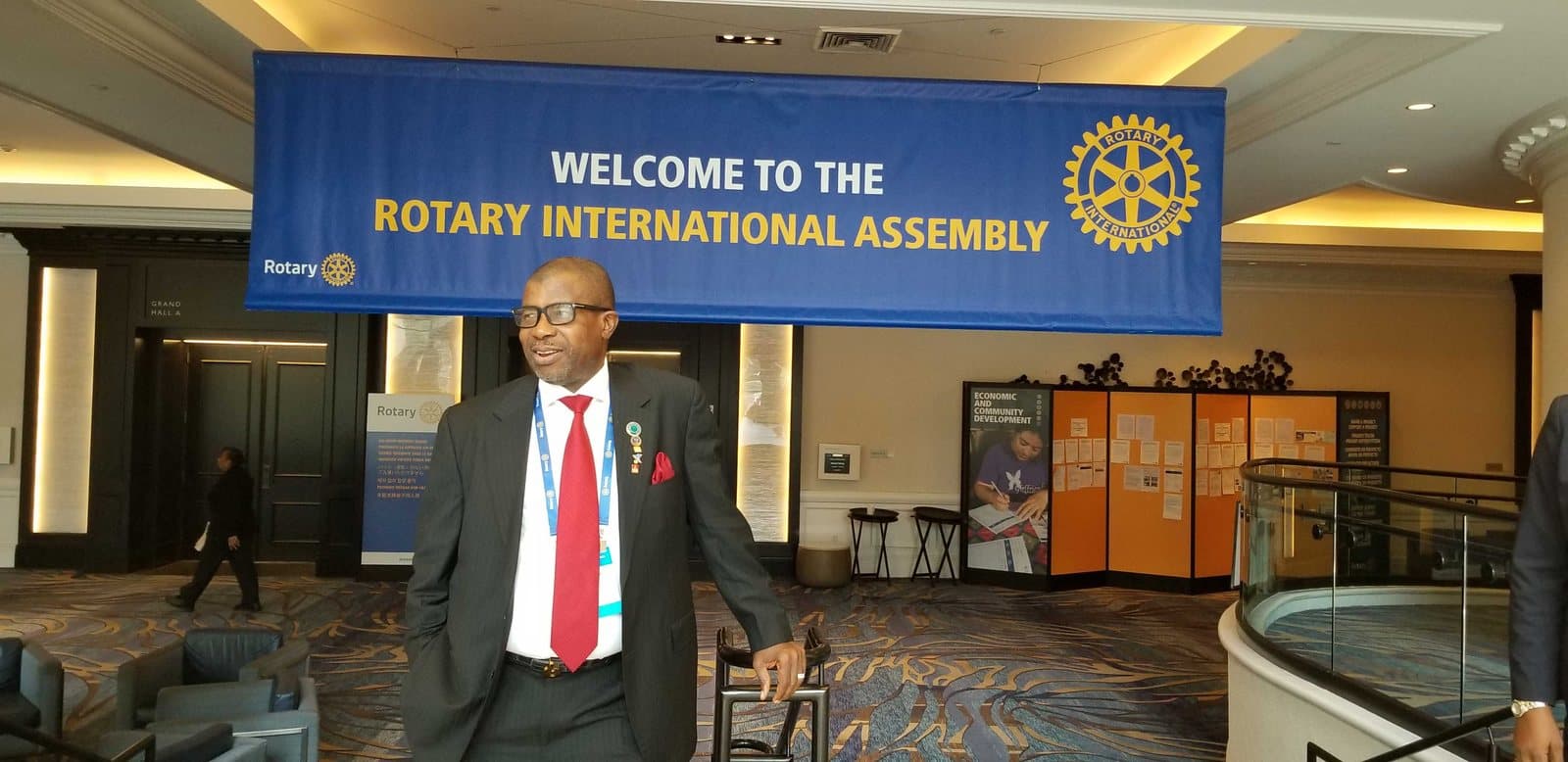 Sir Emeka Offor among Rotarians at the Rotary International assembly